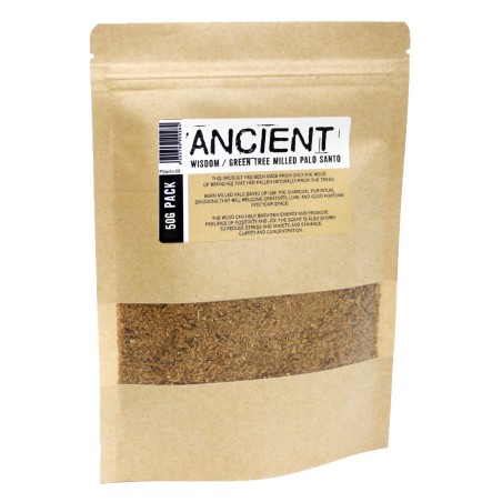 50g Ground green palo santo tree