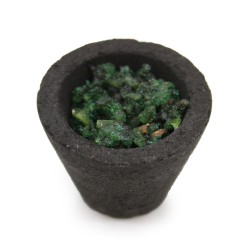 Caja de 12 copas de resina incienso - salvia blanca