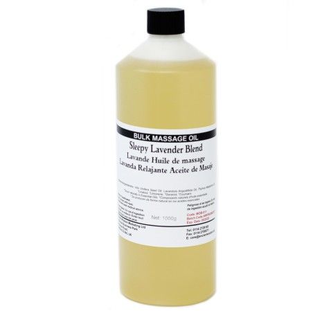 Aceite de Masaje 1kg - Lavanda soñolienta  - 1