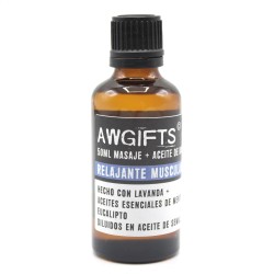Aceite de Masaje - Por los músculos - Lavanda, Eucalipto y Menta - 50ml  - 1