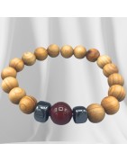 BRACCIALI CHAKRA DI CEDRO